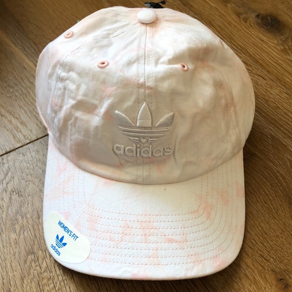 adidas originals women's relaxed tie dye strapback hat